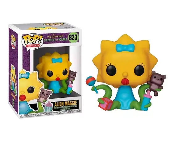 Funko Pop TV The Simpsons Treehouse Of Horror Alien Maggie #823