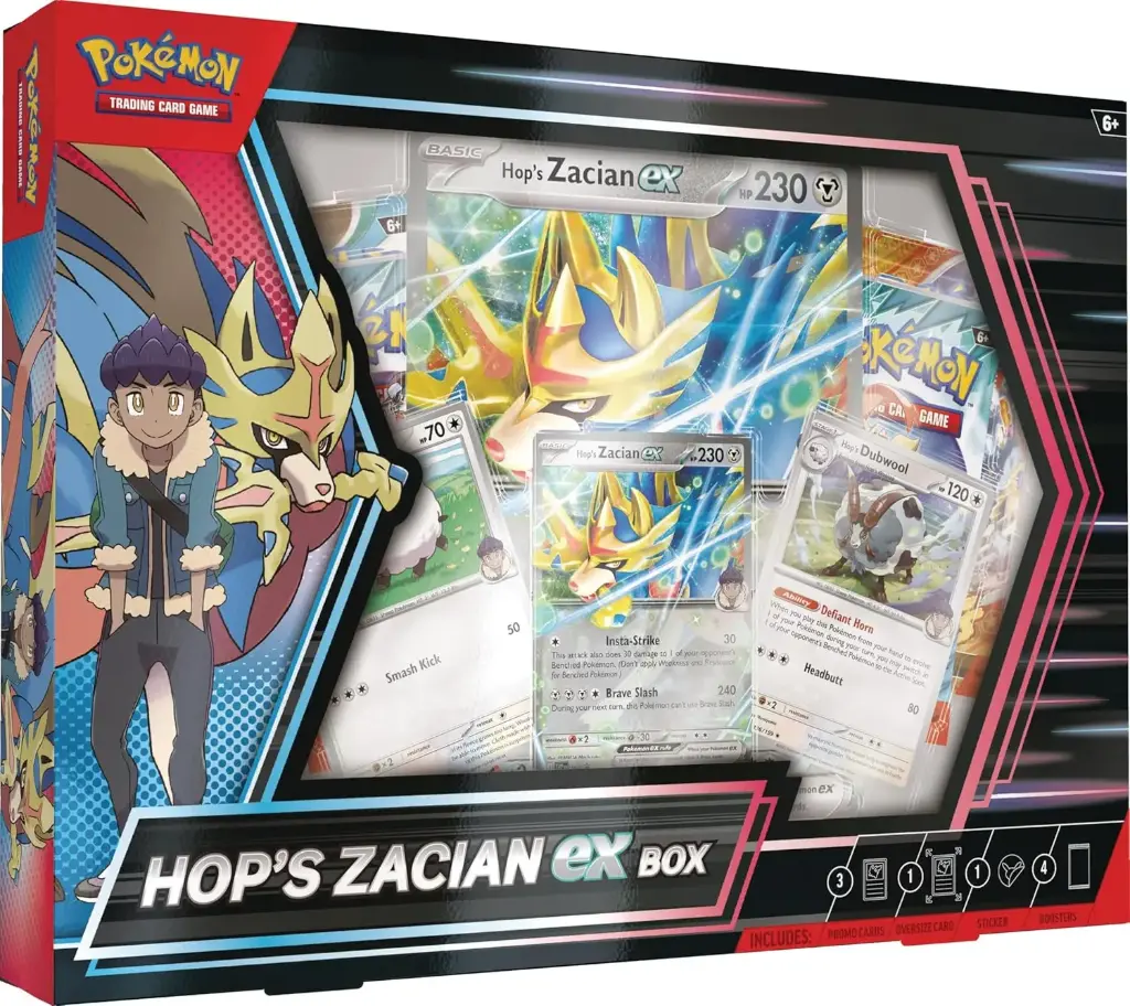 TCG Pokémon Hop's Zacian Ex Box 