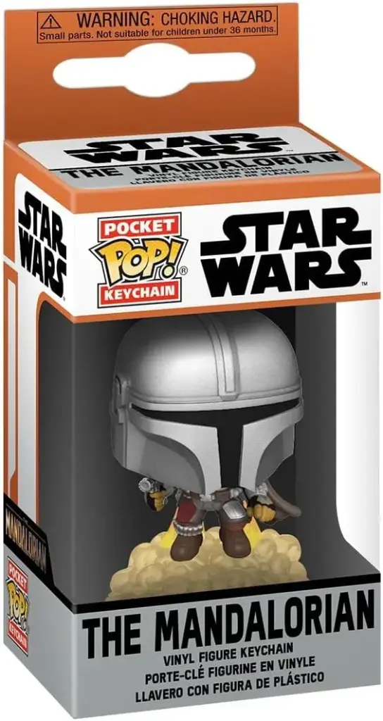 Funko Pocket Pop Keychain The Mandalorian Mandalorian with Blaster