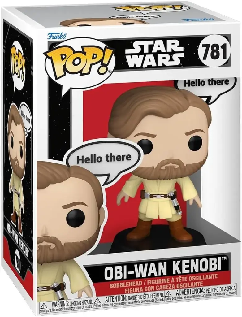 Funko Pop Star Wars Obi Wan Kenobi With Post #781