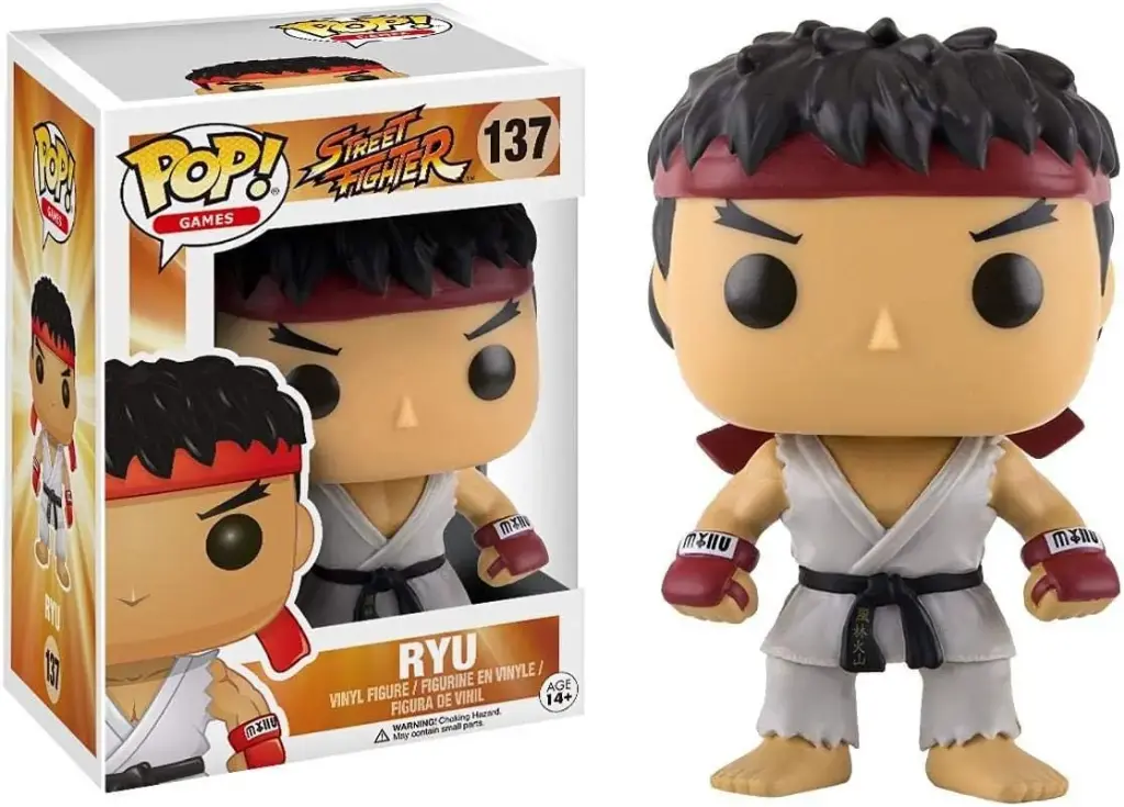 Funko Pop Games Street Fighter Ryu #137