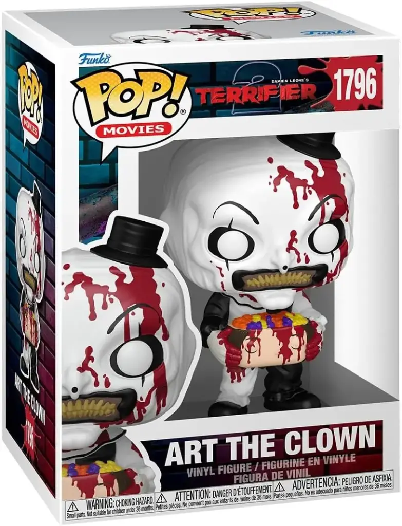 Funko Pop Movies Terrifier 2 Art The Clown #1796