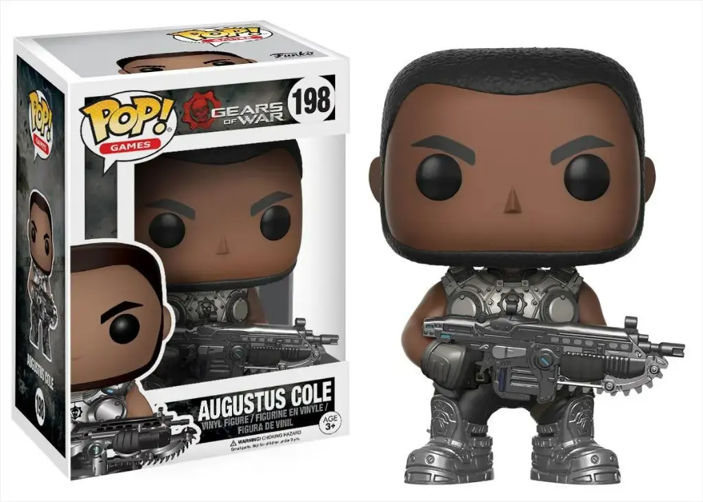 Funko Pop Games Gears of War Augustus Cole #198