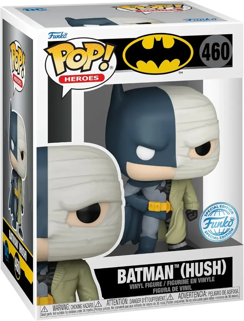  Funko Pop Heroes Batman Batman Hush #460 Special Edition