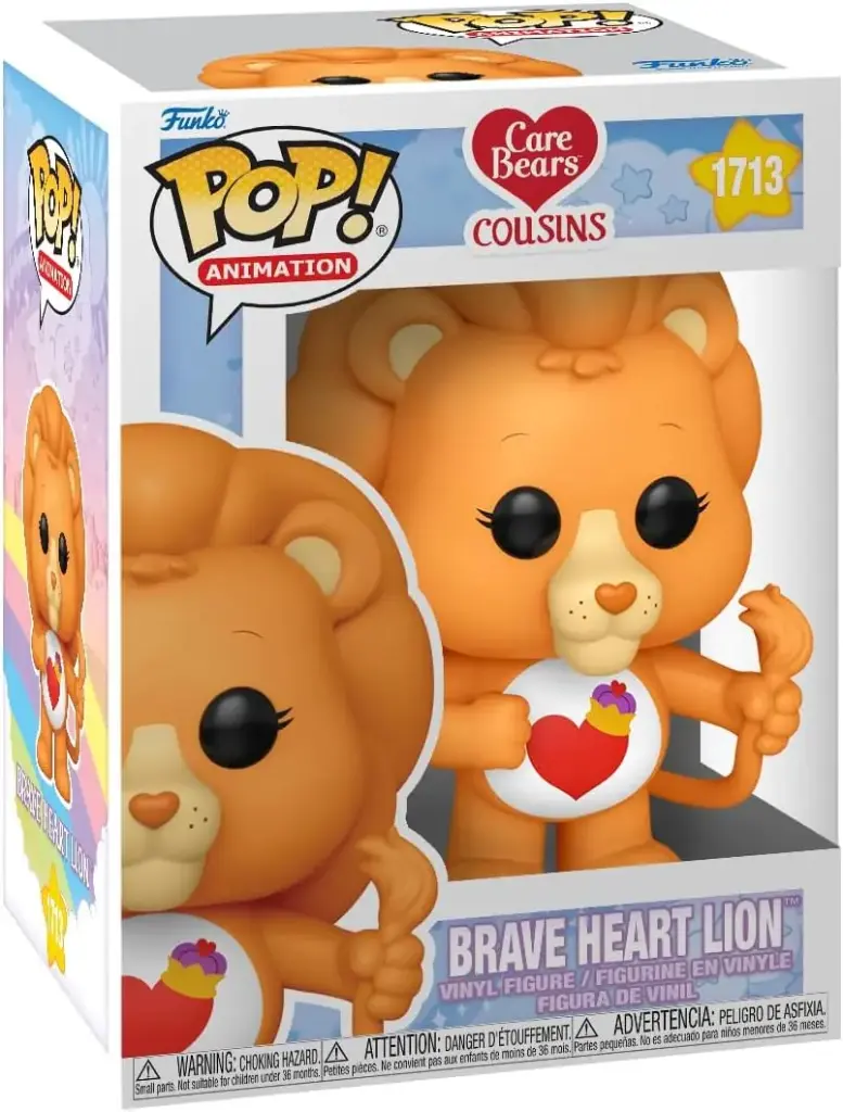 Funko Pop Animation Care Bears & Cousins Brave Heart Lion #1713
