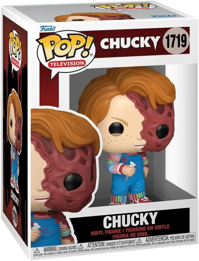 Funko Pop TV Chucky Chucky Cara Quemada #1719