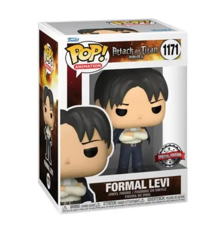 Funko Pop Animation Attack on Titan Formal Levi #1171