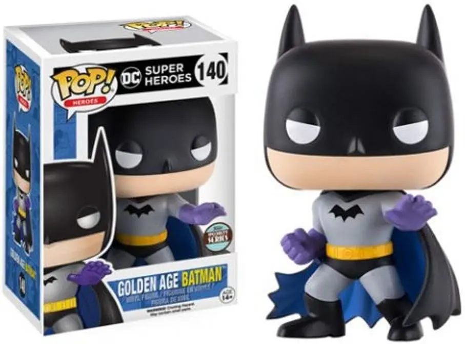 Funko Pop Heroes  DC Super Heroes Golden Age Batman #140
