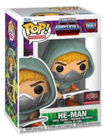 Funko Pop TV Turtles Of The Grayskull He-Man #1661