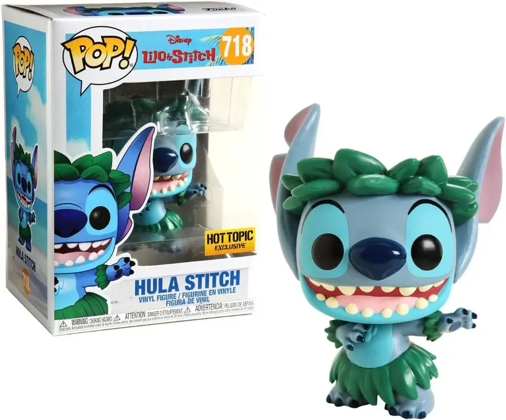 Funko Pop Lilo & Stitch Hula Stitch #718 Hot Topic