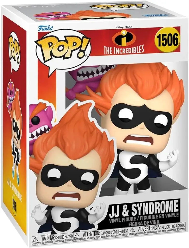 Funko Pop Disney Incredibles JJ & Syndrome #1506