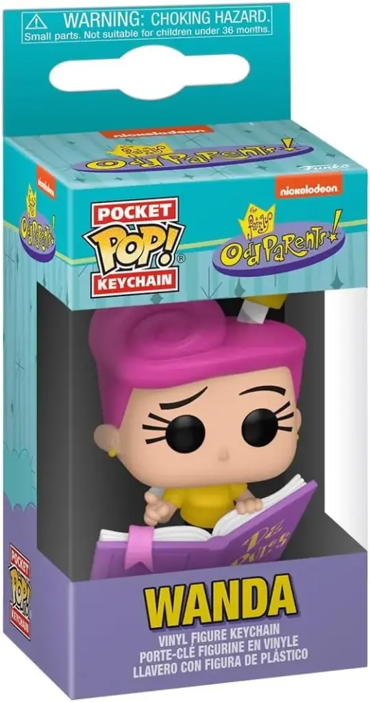 Funko Pocket Pop Keychain Los Padrinos Mágicos Wanda