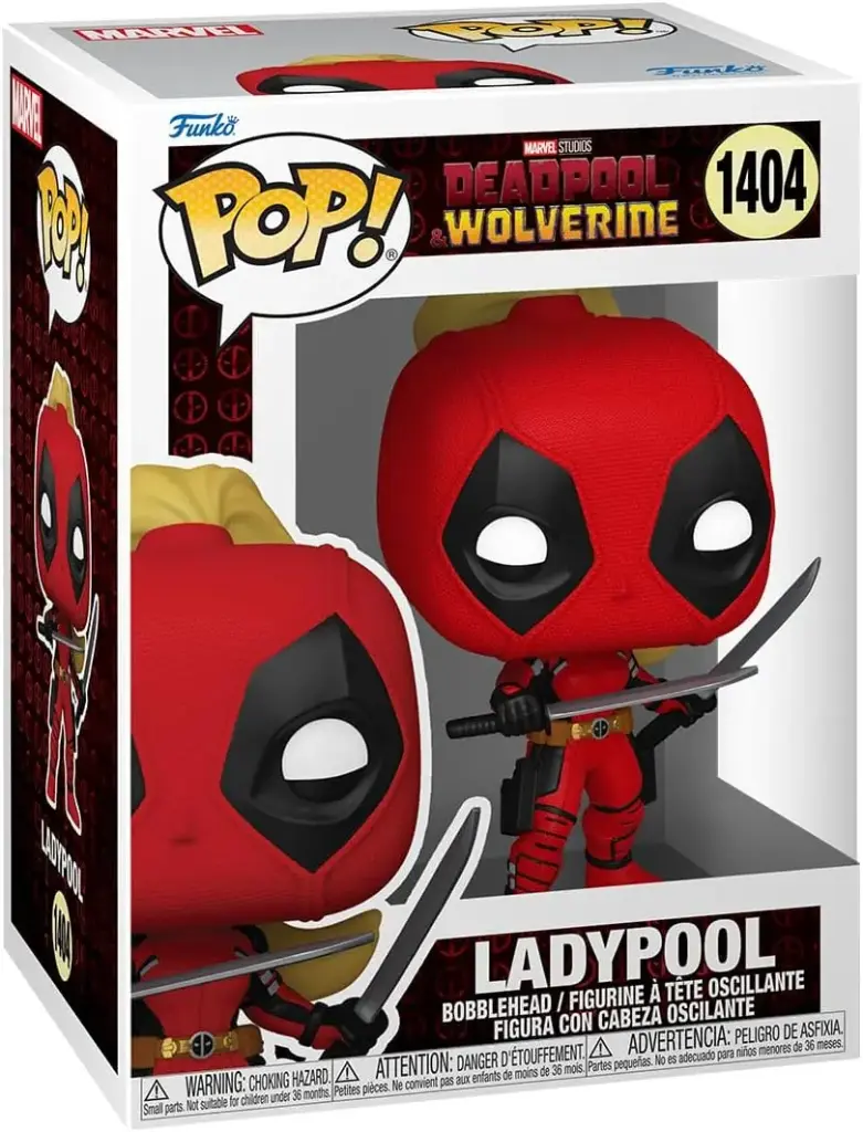 Funko Pop Marvel Deadpool y Wolverine Ladypool #1404