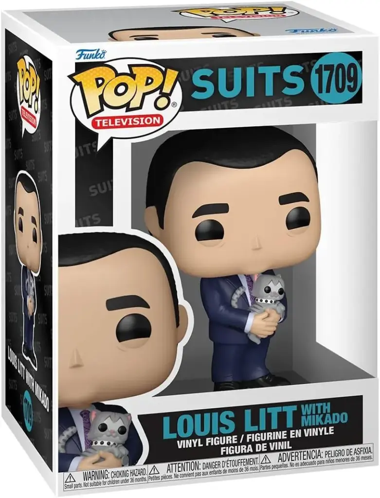 Funko Pop TV Suits Louis Litt with Mikado #1709