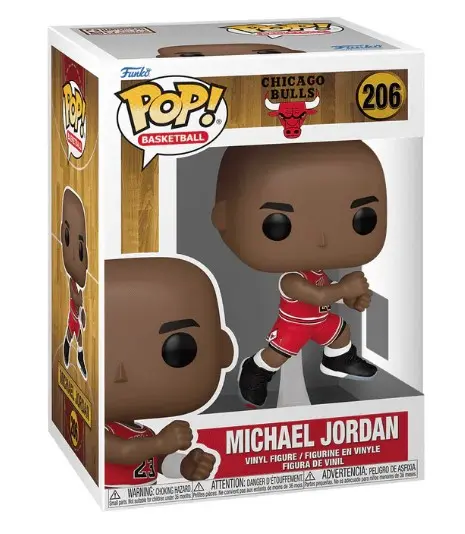 Funko Pop MICHAEL JORDAN 206 JUMP CHICAGO BULLS