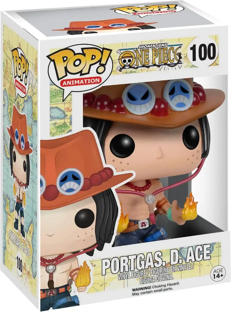 Funko Pop Animation One Piece Portgas D Ace #100