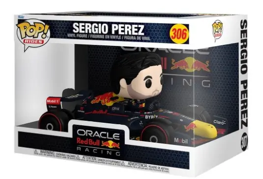  Funko Pop Ride Sergio Perez #306 MONOPLAZA RIDES 
