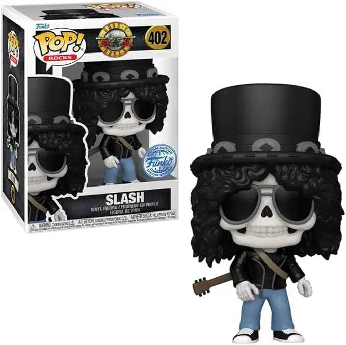 Funko Pop Rocks Guns'N Roses Slash #402 Calavera Exclusive Funko Shop