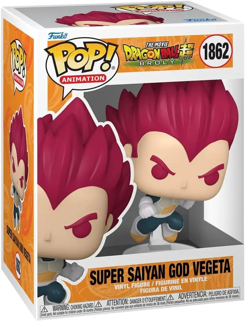 Funko Pop Animation Dragon Ball Super Broly Vegeta SSG #1862