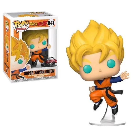 Funko Pop Animation Dragon Ball Z Super Saiyan Goten #641 Special Edition