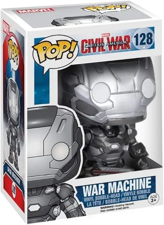 Funko Pop Captain America Civil War Marvel War Machine #128