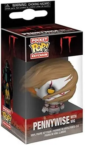 Funko Pocket Pop Keychain Pennywise with Wig