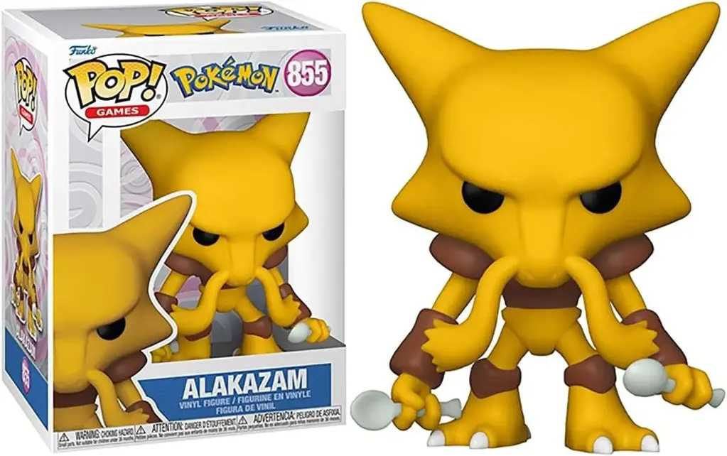 Funko Pop Games Pokemon Alakazam #855