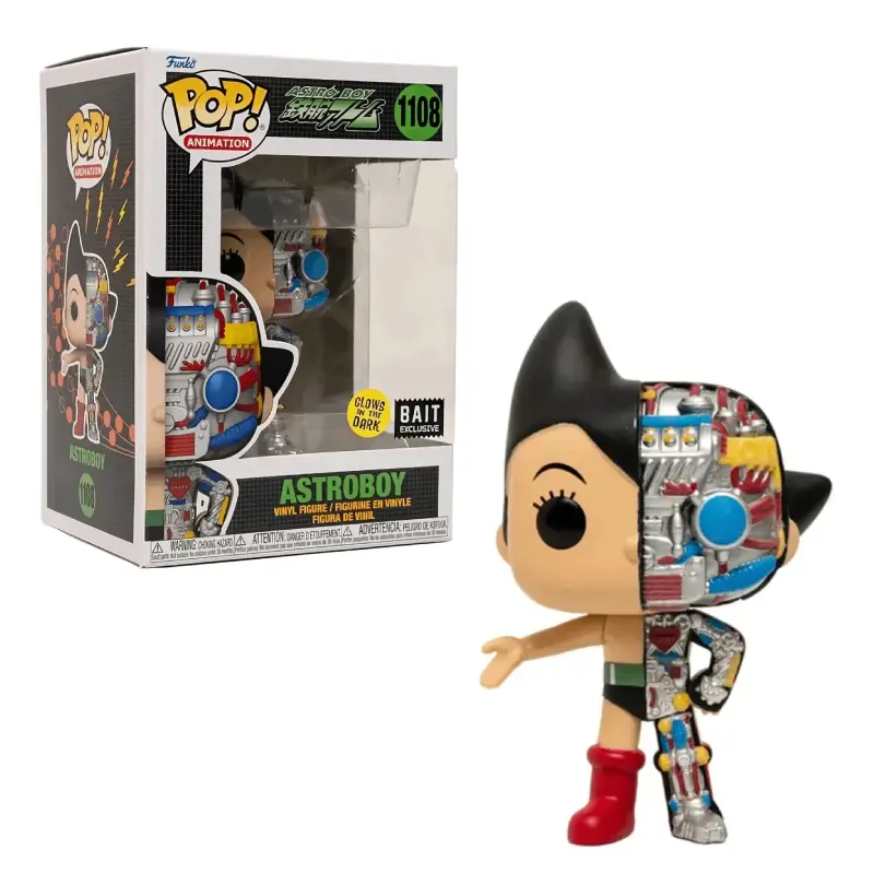 Funko Pop Animation Astro Boy Astro Boy #1108 Bait Exclusive Glow In The Dark