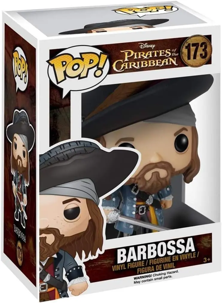 Funko Pop Pirates of the Caribbean Barbossa #173
