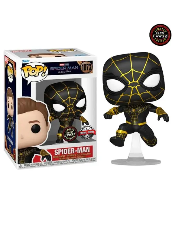 Funko Pop Spiderman No Way Home Spiderman #1073 Chase Special Edition