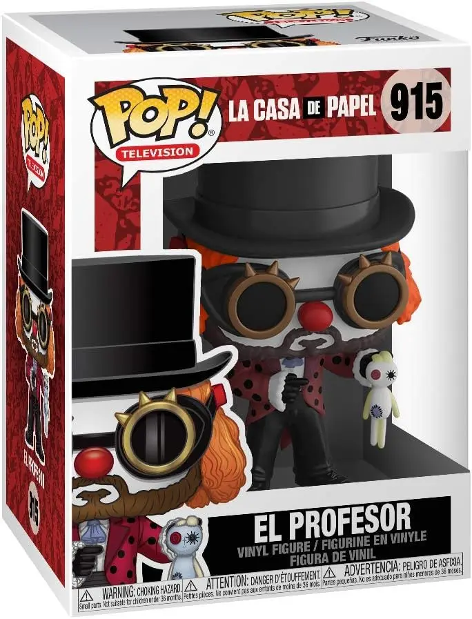 Funko Pop TV La Casa De Papel El Profesor #915