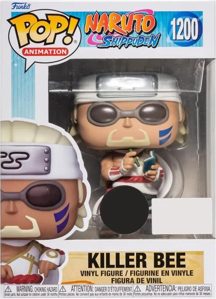  Funko Pop Animation Naruto Shippuden Killer Bee #1200 Special Edition