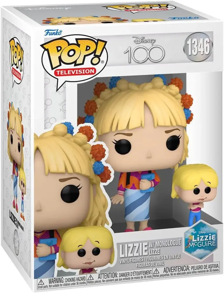 Funko Pop Disney Lizzie McGuire Lizzie Mcguire With Monologue Lizzie #1346 