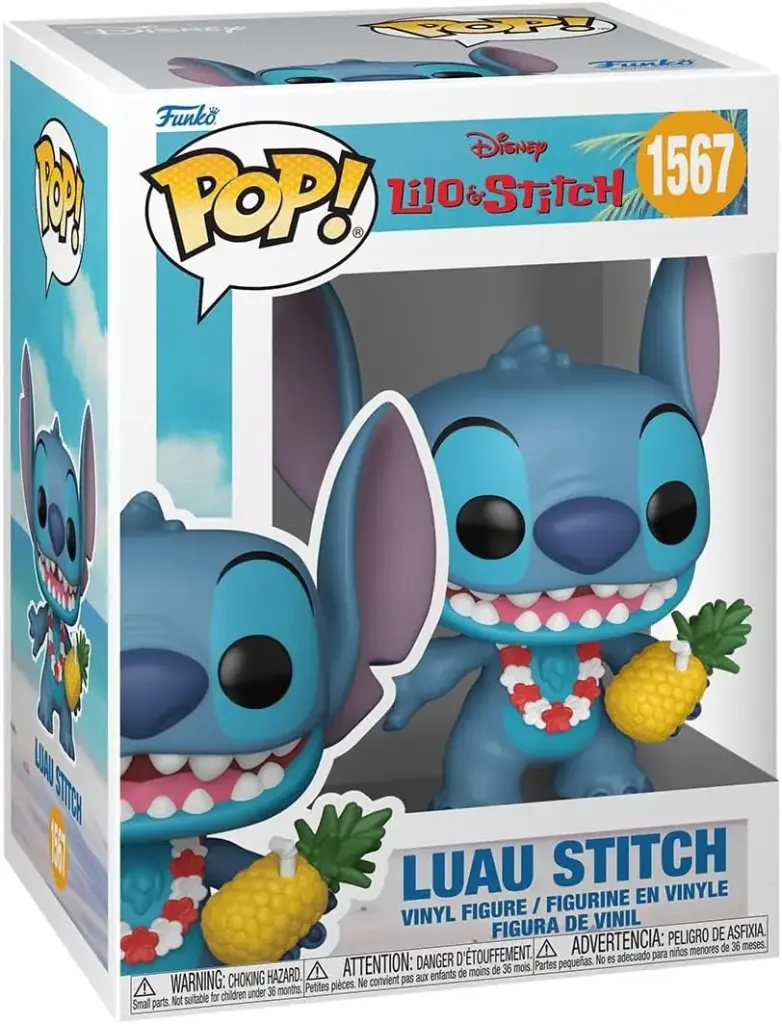 Funko Pop Disney Lilo y Stitch Luau Stitch #1567