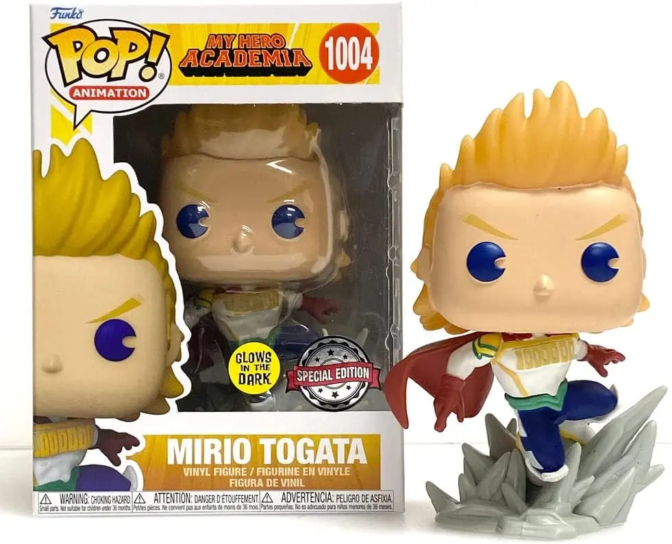 Funko Pop Animation My Hero Academia Mirio Togata #1004 Glows In The Dark Special Edition