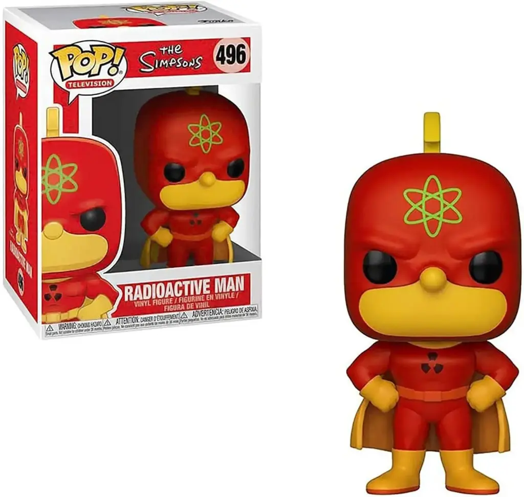 Funko Pop TV The Simpson Radioactive Man #496
