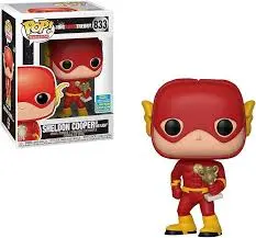 Funko Pop TV Big Bang Theory Sheldon Cooper As The Flash #833