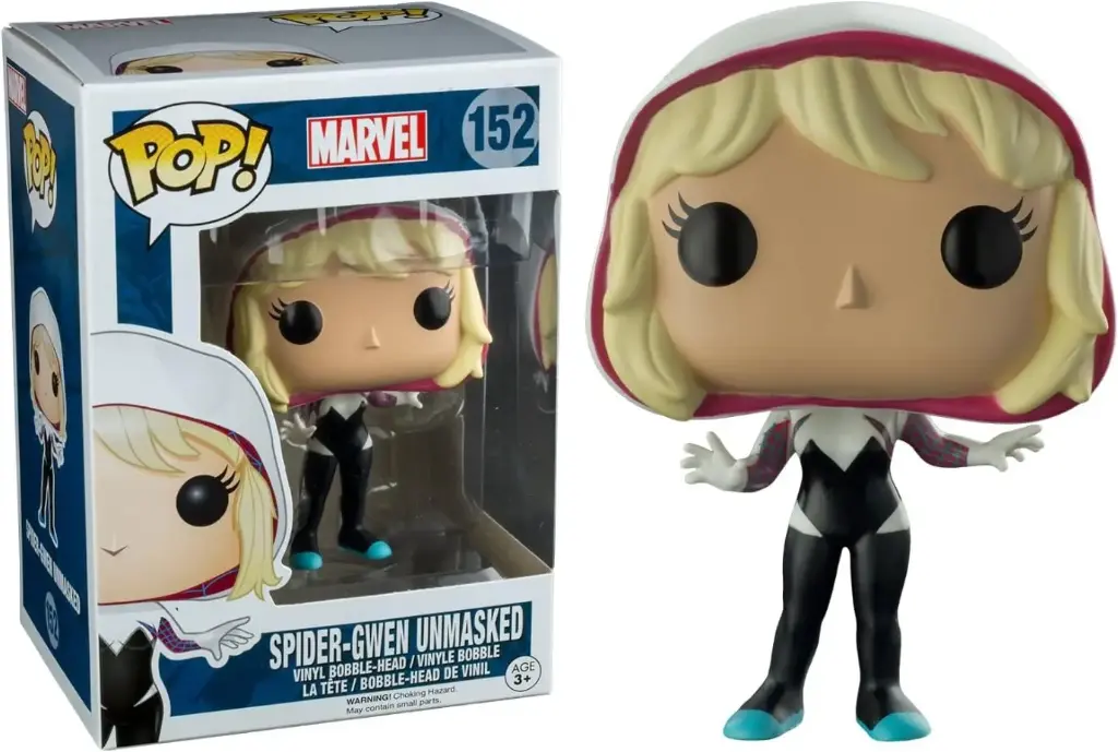 Funko Pop Marvel Spidergwen Unmasked #152
