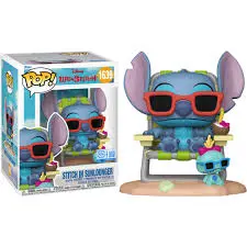 Funko Pop Lilo & Stitch Stitch In Sunlounger #1639 Special Edition