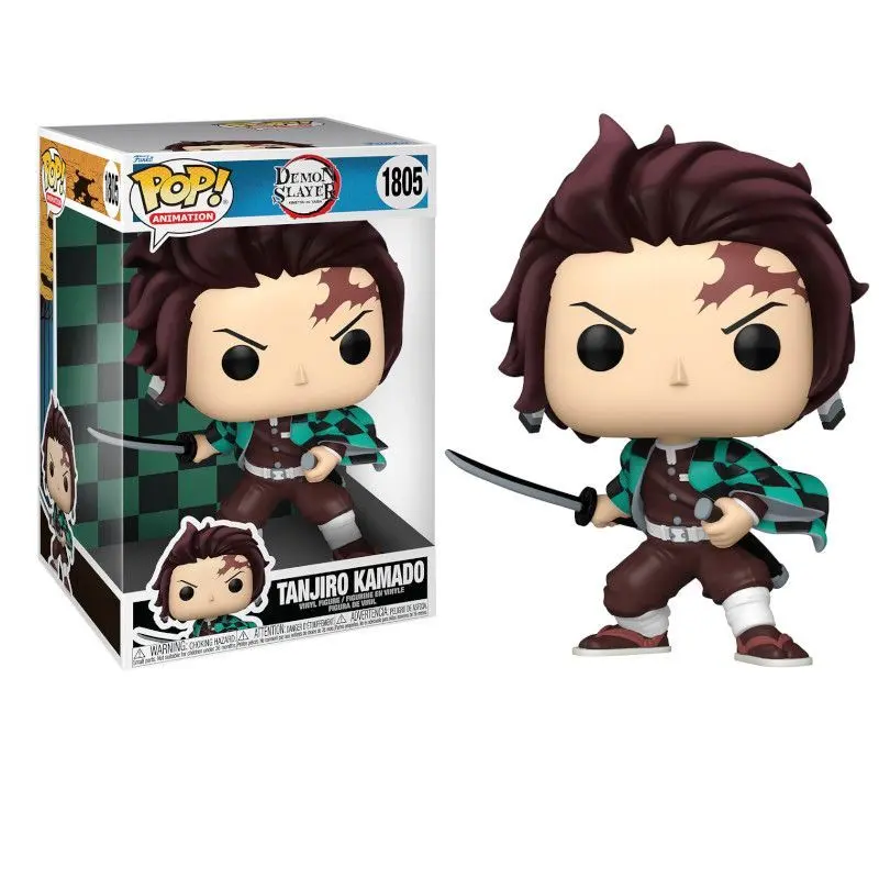 Funko Pop Animation Demon Slayer Tanjiro Kamado #1805 Jumbo