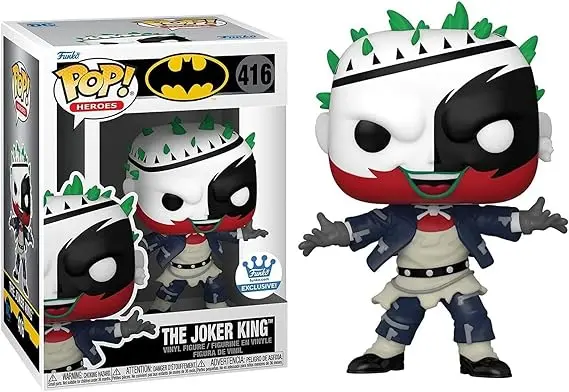 Funko Pop Heroes Batman The Joker King #416 Exclusive      