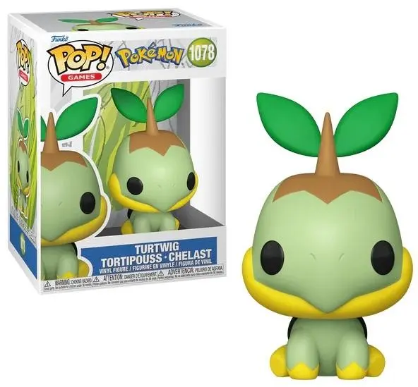 Funko Pop Games Pokemon Turtwig Tortipouss - Chelast #1078