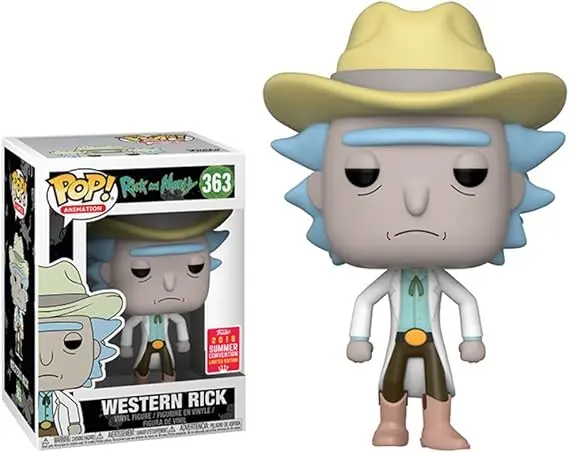 Funko Pop Animation Rick and Morty Western Rick #363 Summer Convention 2018