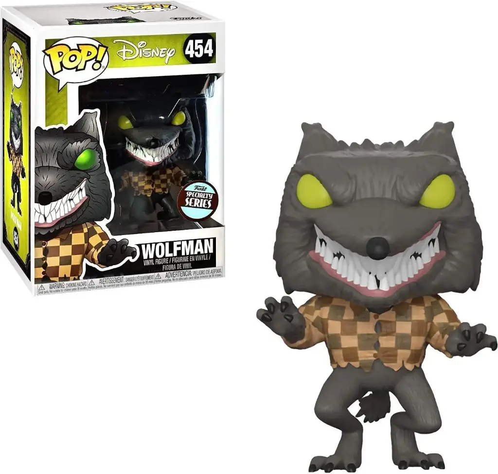 Funko Pop Disney Nightmare Before Christmas Wolfman #454