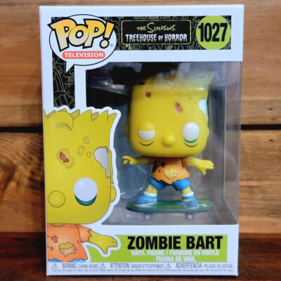 Funko Pop Television The Simpsons- Zombie Bart #1027