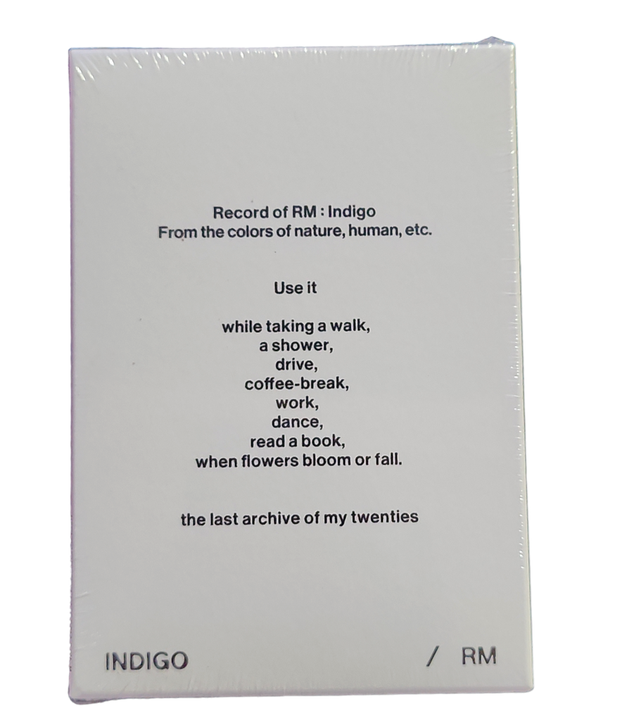 RM Indigo B Weverse