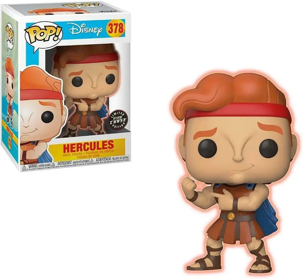 Funko Pop Disney Hercules #378 Chase Glow in the Dark
