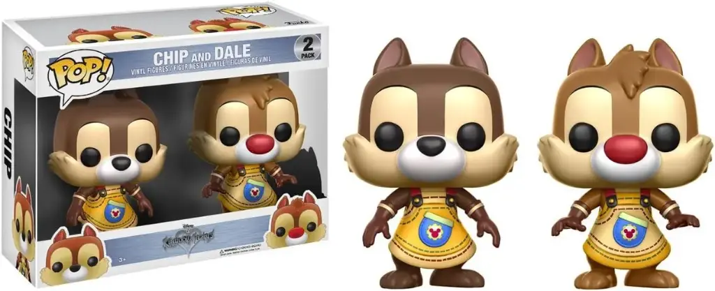 Funko Pop Disney Kingdom Hearts Chip & Dale