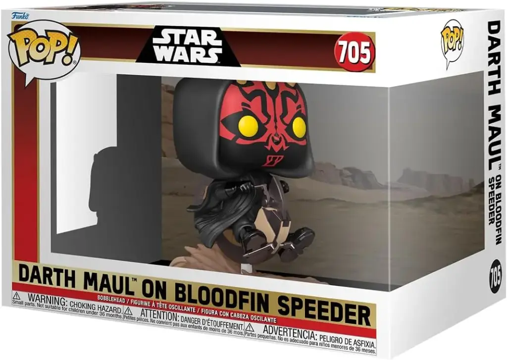 Funko Pop Star Wars Darth Maul on Bloodfin Speeder #705