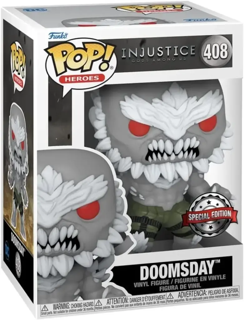 Funko Pop Heroes Injustice Gods Among Us Doomsday 408 Special Edition